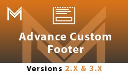 Advance MM Footer (Custom Footer)