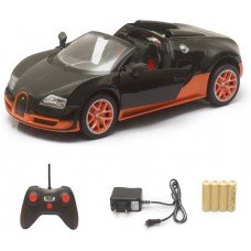 Miss & Chief Open Bugatti with open door 1:16 5-channel R/C  (Orange)