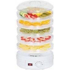 Alpyog Electric Food Dehydrator With 5 Stackable Tray Food Steamer  (10 L, White)